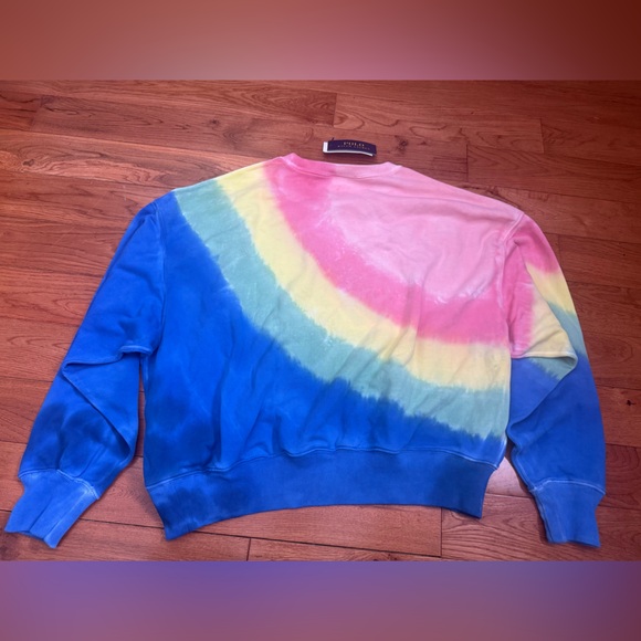 Polo Ralph Lauren Tie-Dye French Terry Sweatshirt NWT - Picture 3 of 4